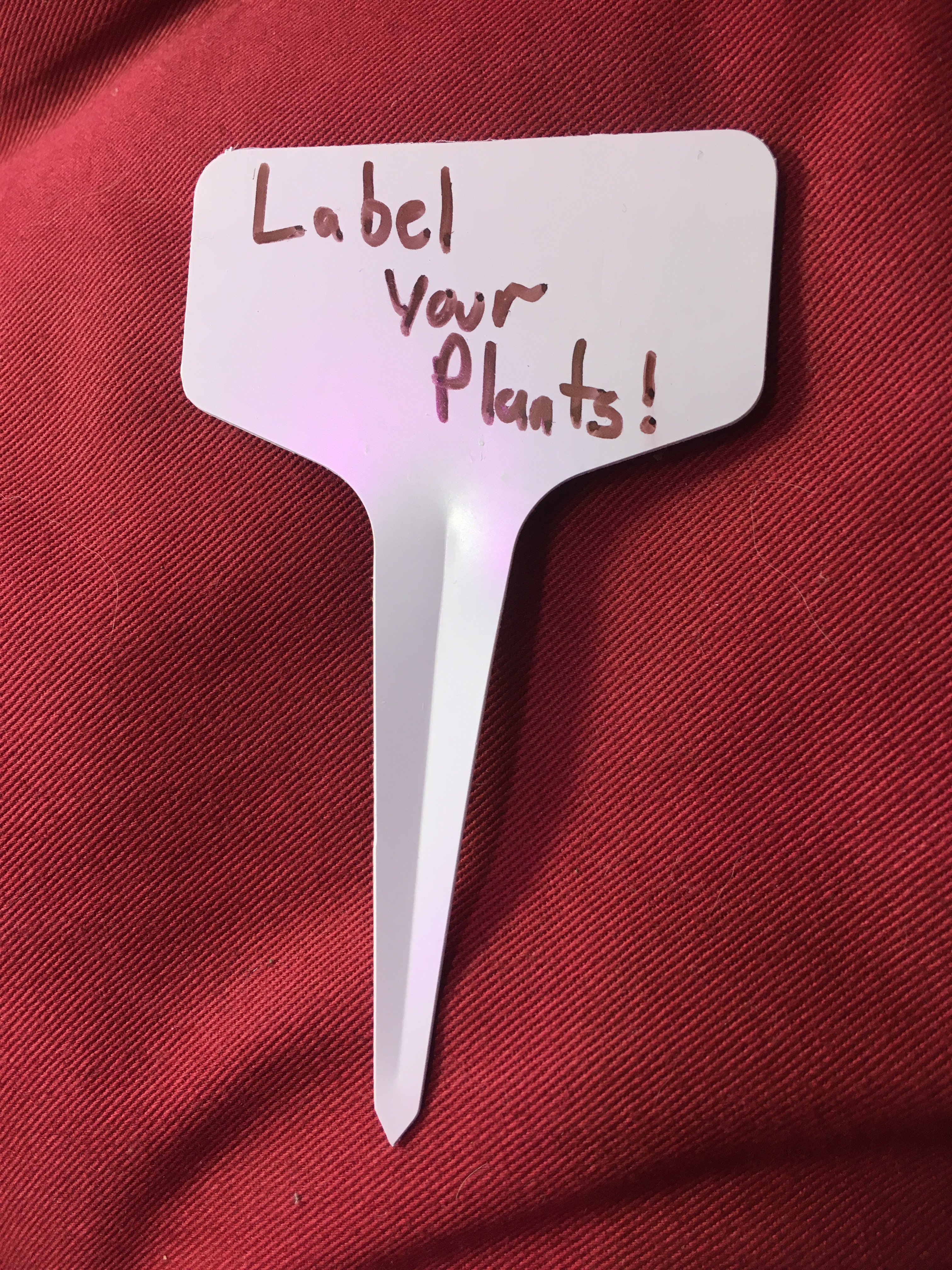 Label Your Plants